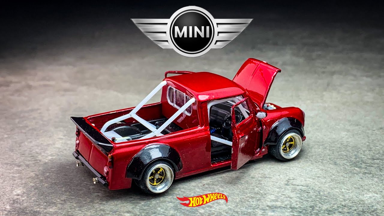 Austin Mini Pickup Hot Wheels Custom