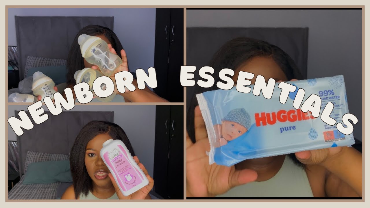 Newborn essentials : items that I have been using | South African YouTuber