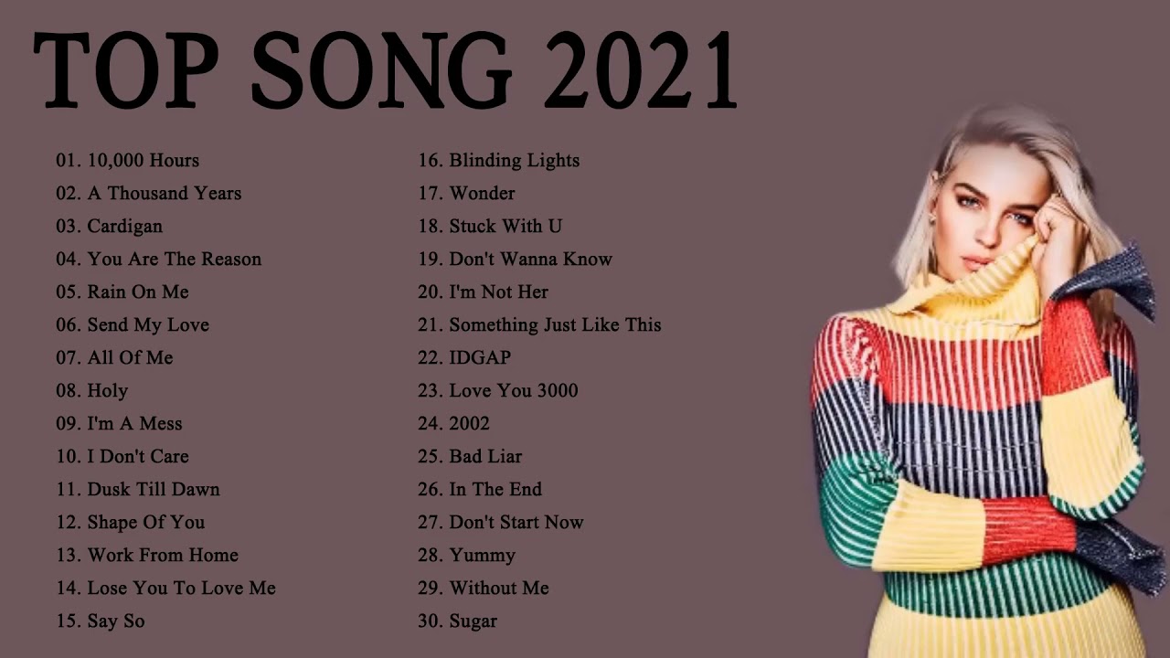 #英文歌曲排行榜2021  #topsong2021  2021年抖音最火流行歌曲推荐   2021  西洋歌曲排行榜