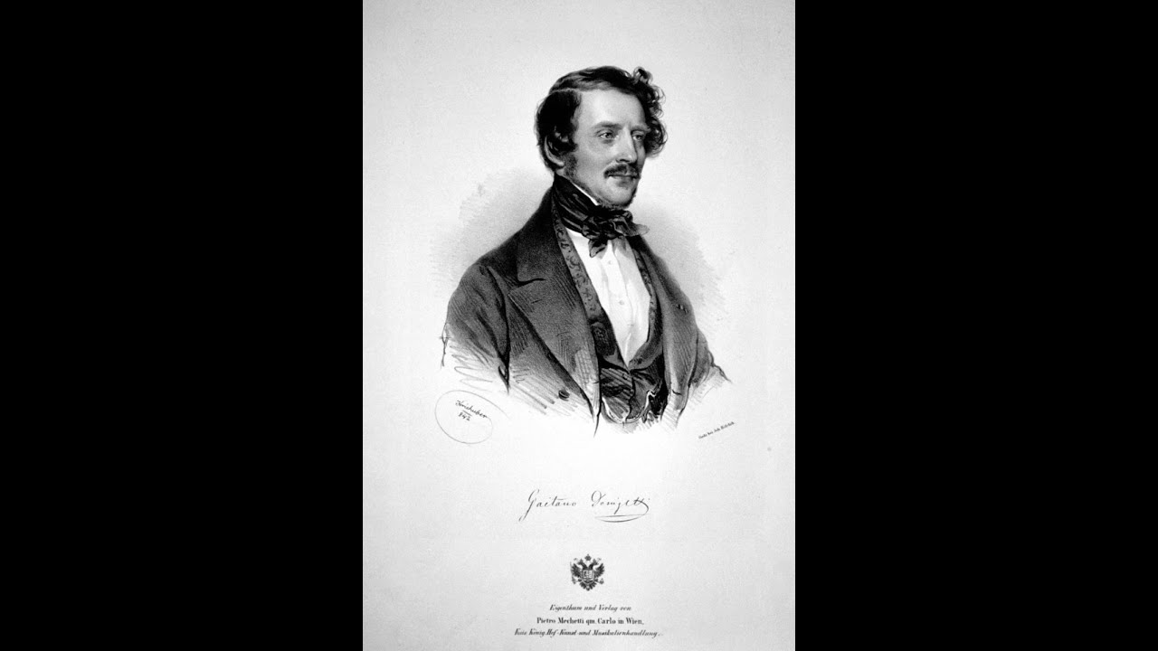 Larghetto for piano in A minor ( Una furtiva lagrima ) - Gaetano Donizetti