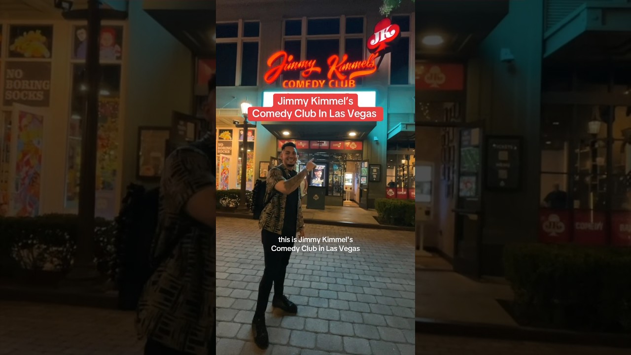 Jimmy Kimmel’s comedy club in Las Vegas. 