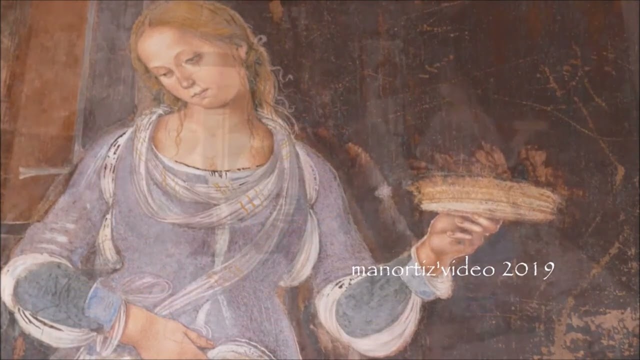 Scenes from the Life of St Benedict by LUCA SIGNORELLI Great Cloister, Abbey of Monte Oliveto