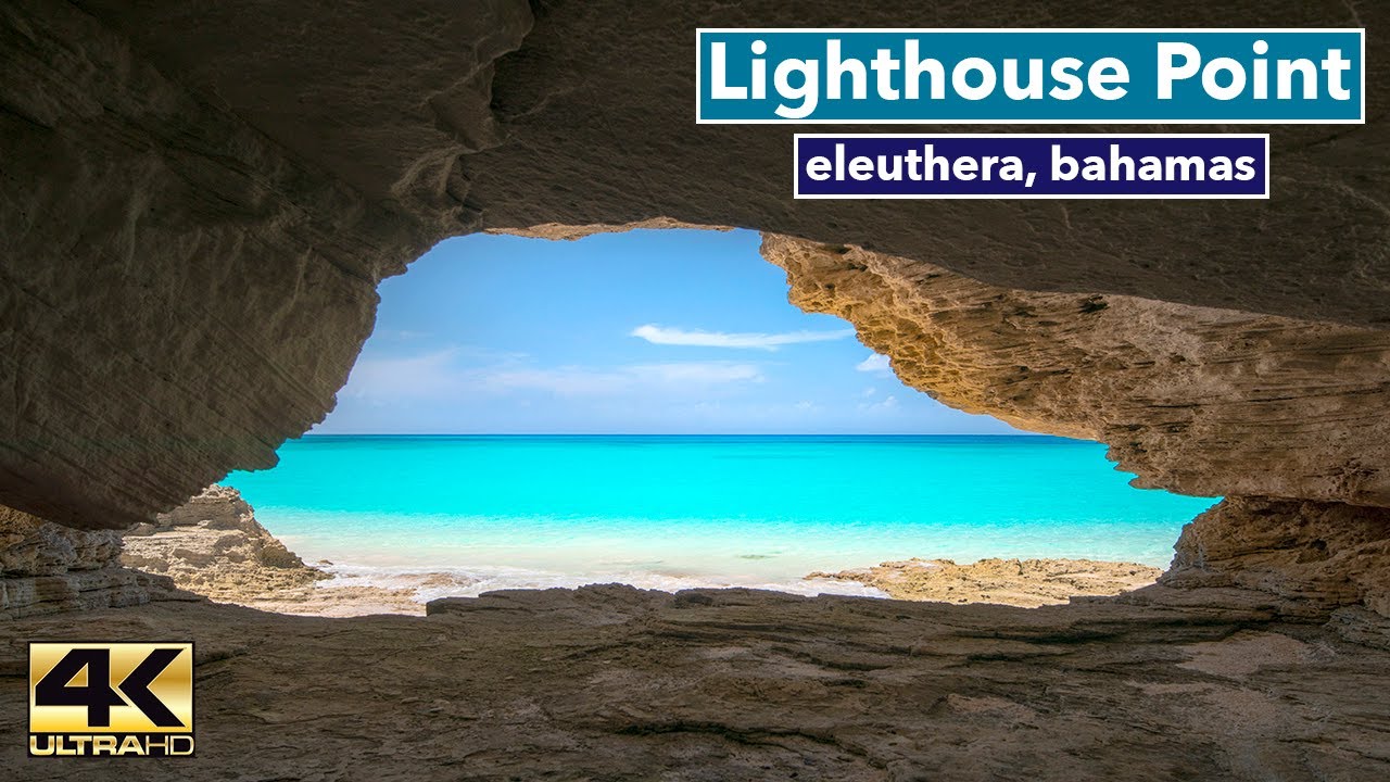 LIGHTHOUSE POINT, ELEUTHERA BAHAMAS .. незабываемый день, проведенный в настоящем тропическом раю-4k
