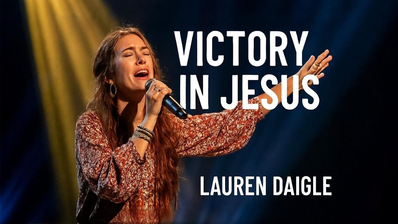 LSUREN DAIGLE-Style VICTORY IN JESUS (Live Worship Style) | Inspirational Gospel Music