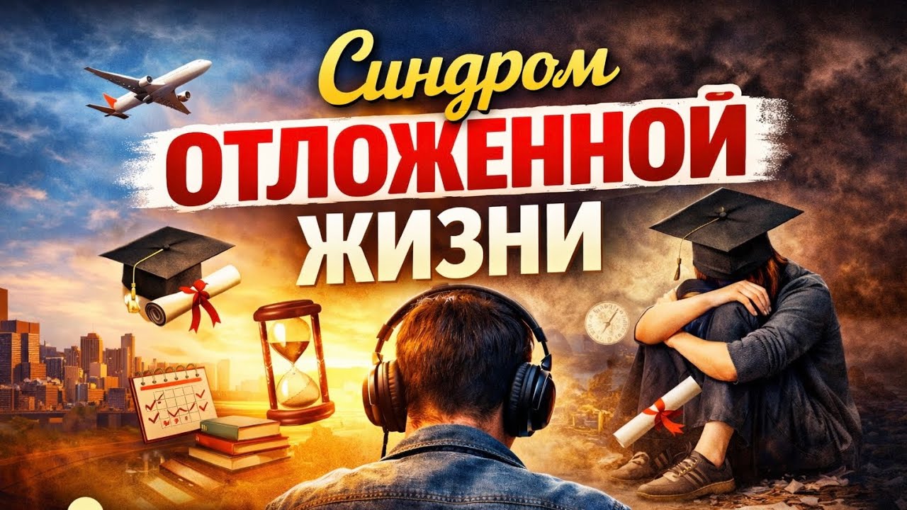 Синдром отложенной жизни: почему нет радости после достижения цели | Психологический подкаст