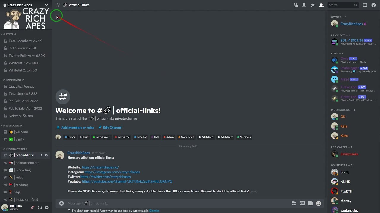 How to use the Invite Logger on our Discord Server