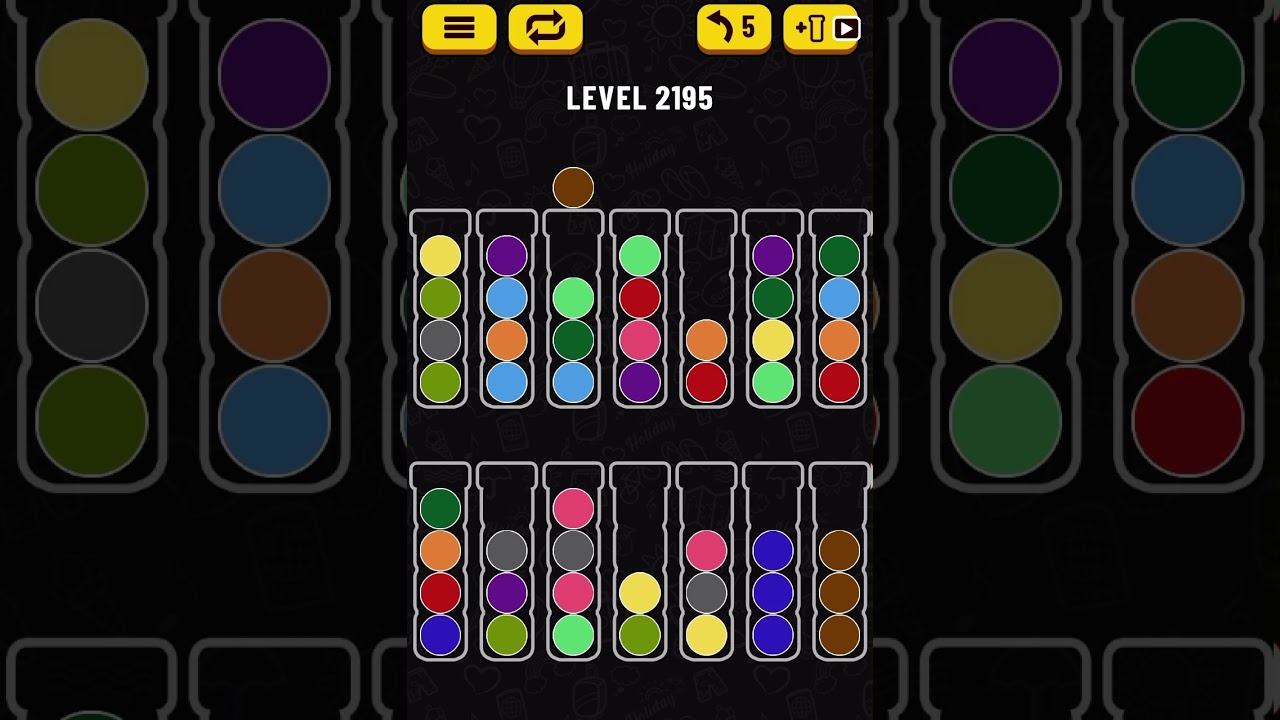 【Ball Sort Puzzle】Level.2195