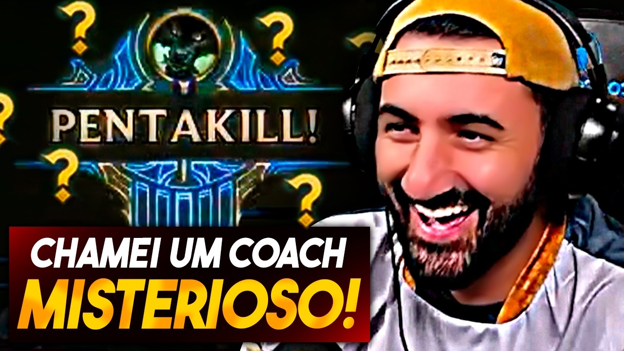 ESSE É O MELHOR QUADRO JÁ VISTO, USANDO UM ALEATÓRIO DO CHAT COMO COACH!!! KKKKKKK NUNCA RI TANTO!!!