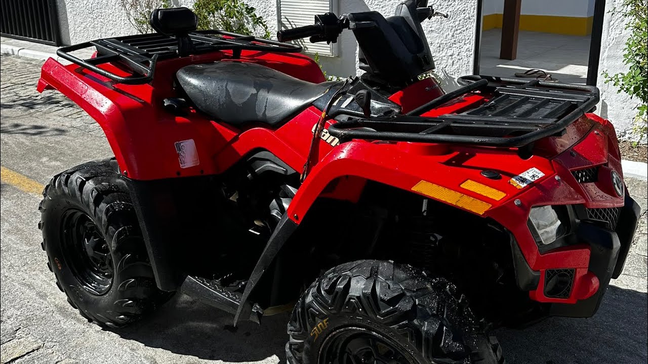 Esse é meu novo quadriciclo - Can Am 400 OUTLANDER