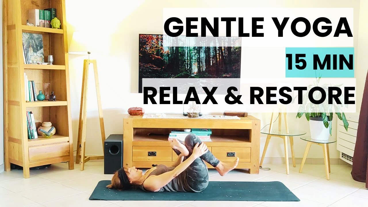 15 Min Slow Yoga Routine | Full Body Stretch To Relax