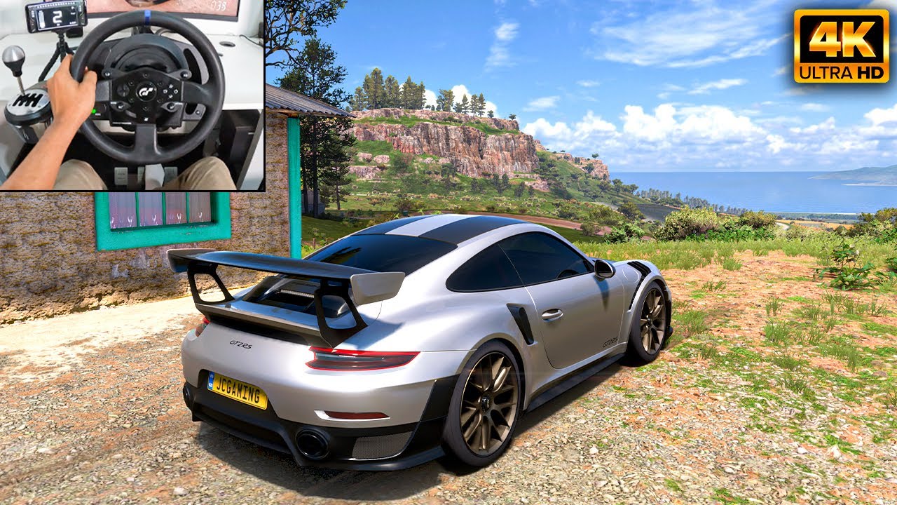 1100HP Porsche 911 GT2 RS | Forza Horizon 5 | Thrustmaster T300RS gameplay