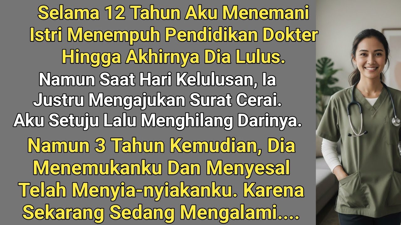 12 Tahun Aku Menemaninya, Semua Telah Kuberikan. Namun Setelah Ia Lulus Justru Aku Dicampakkan 