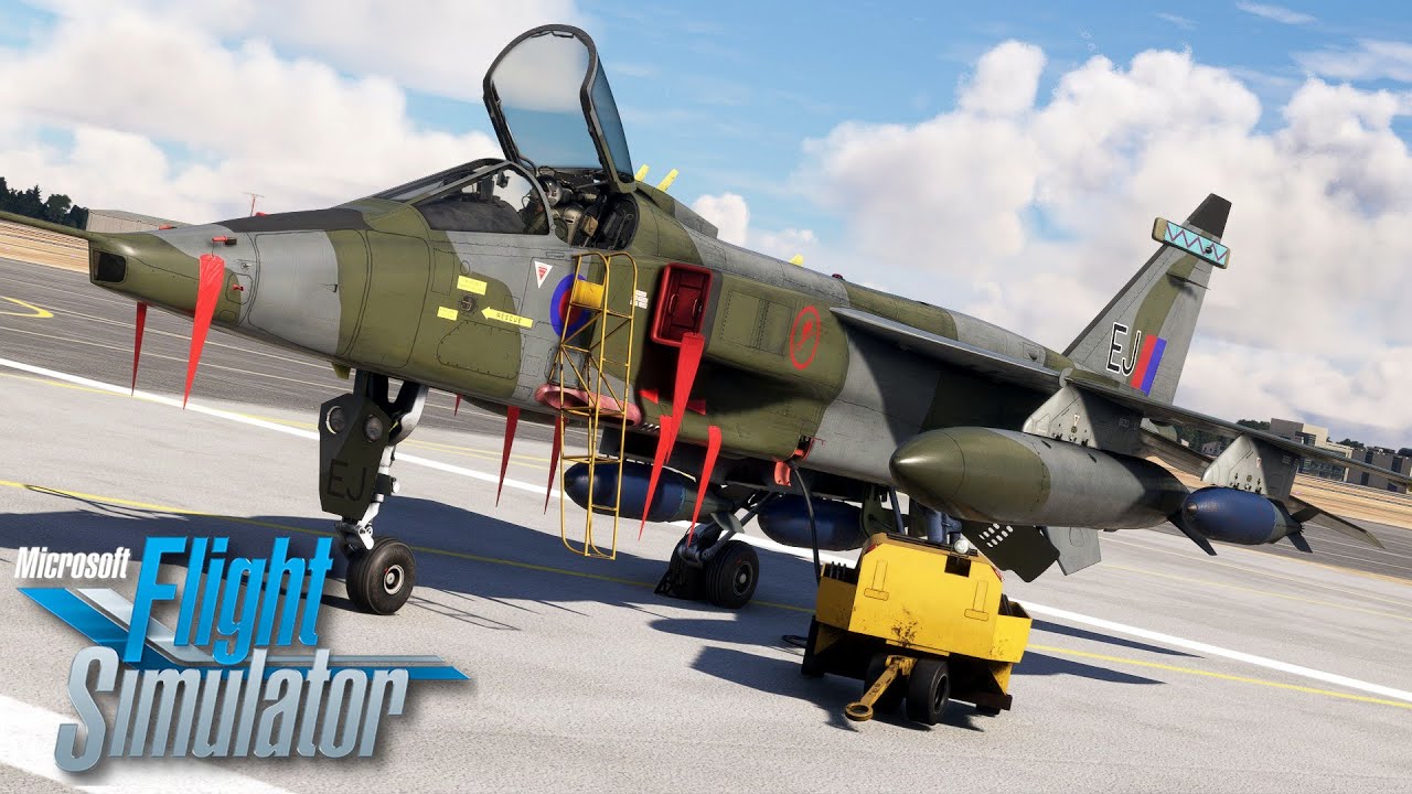 AzurPoly Sepecat Jaguar — первый взгляд! — MSFS 20/24