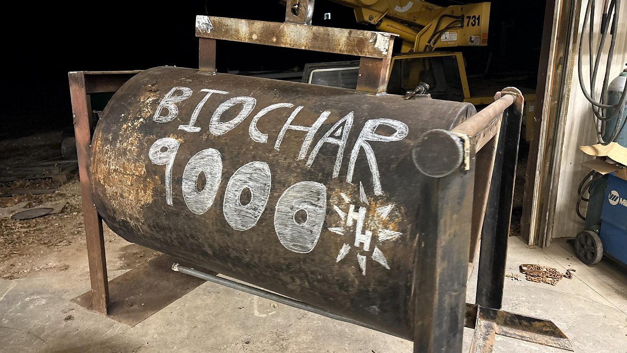 Homemade Biochar Reactor (Charcoal Retort)
