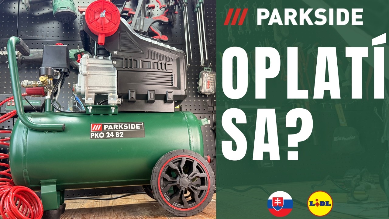 KOMPRESOR Parkside PKO 24 B2 SLOVAKIA SLOVENSKO SLOVENČINA LIDL