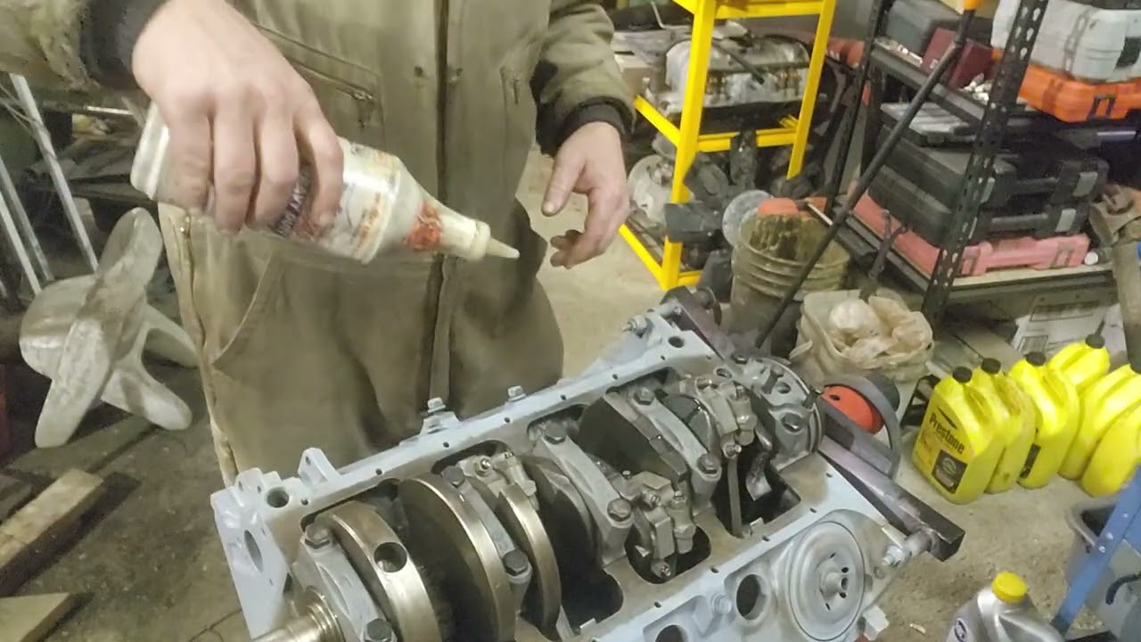 5.9 360 bottom end assembly part 2