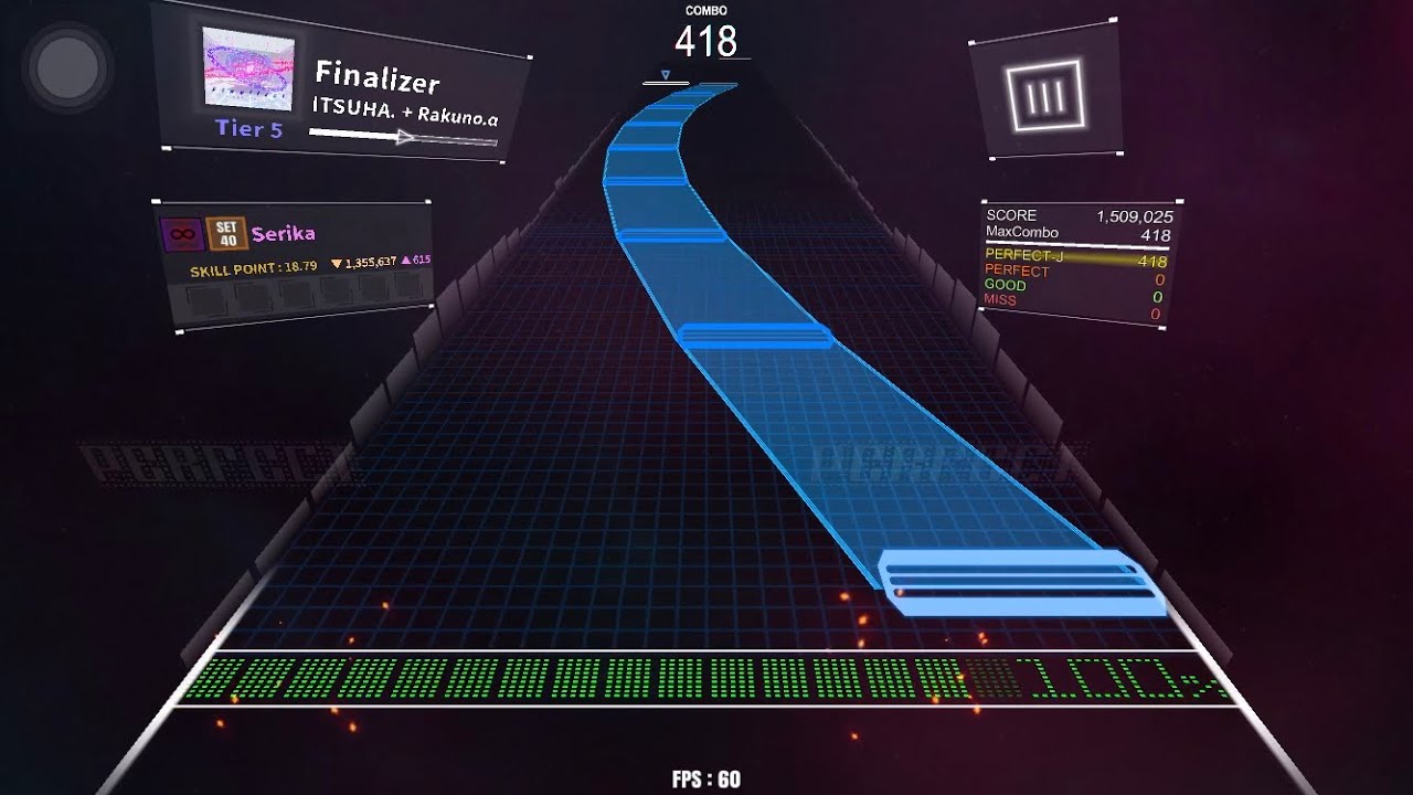 Finalizer / Tier 5 / DanceRail3 譜面確認