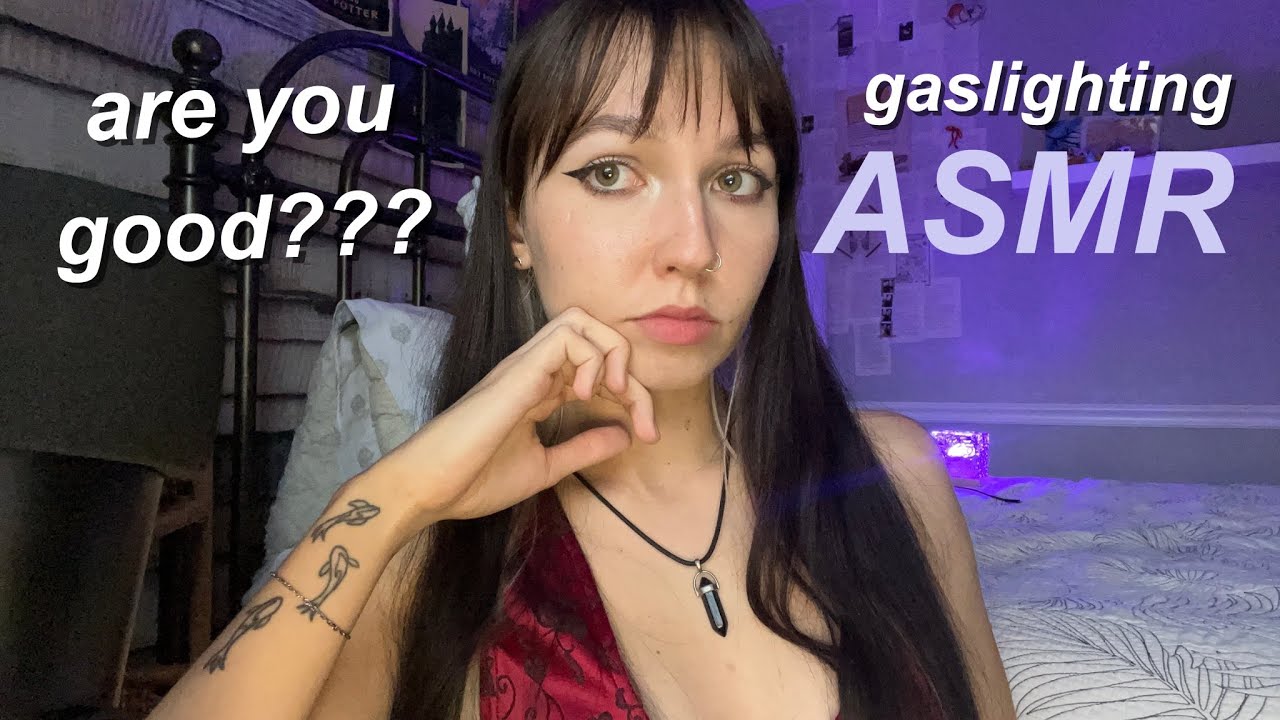 ASMR but i’m gaslighting you (inaudible, skin scratching, mic triggers)