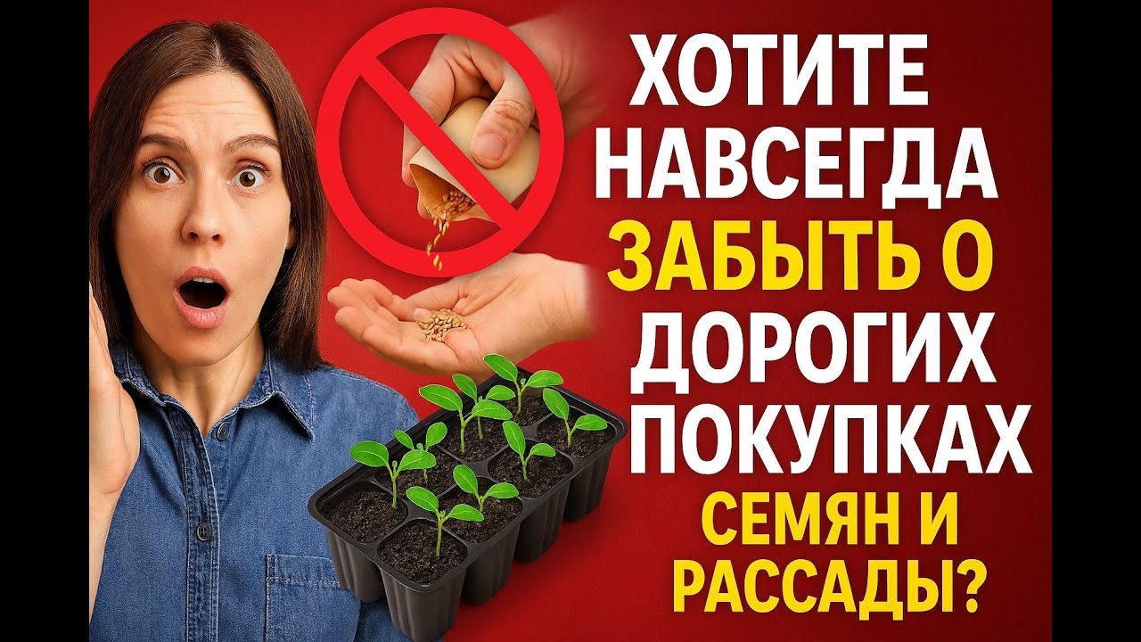 Больше НИКОГДА не покупайте семена! ЧЕРЕНКОВАНИЕ для начинающих — 100% результат.