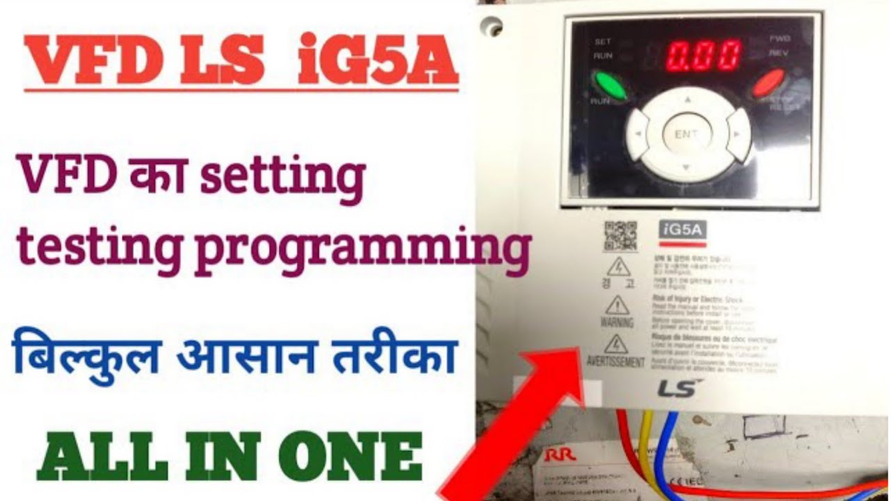 Master the LS iG5A VFD for Optimal Performance!