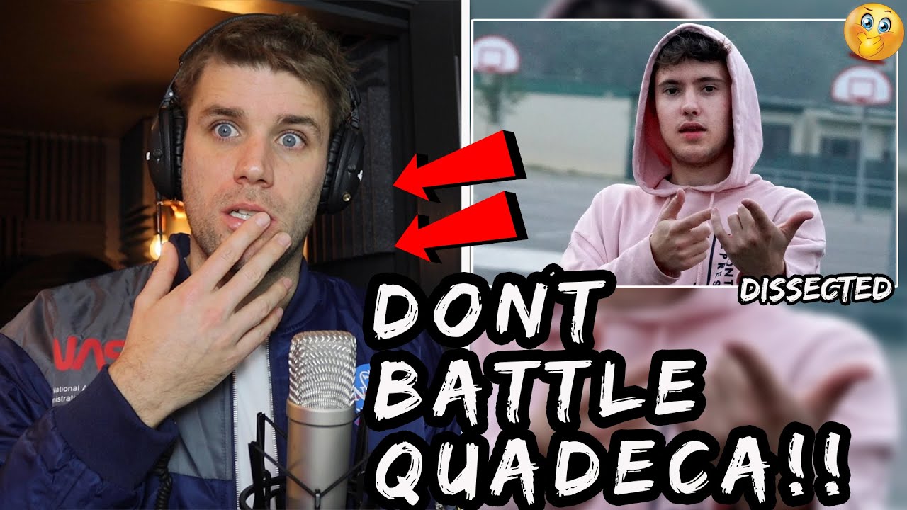 QUADECA VS KSI?! | Rapper Reacts to Quadeca - Insecure (KSI Diss Track)