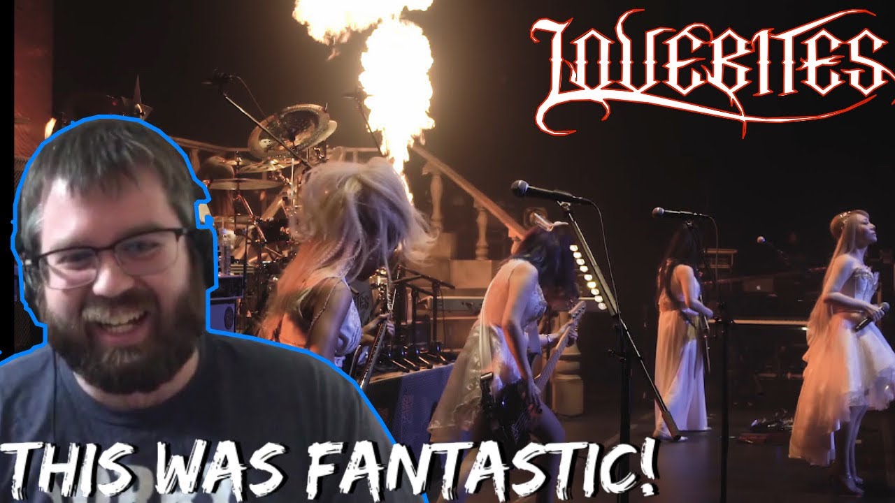 LOVEBITES / Set The World On Fire Live [Ride For Vengeance Tour 2021] Reaction!!!