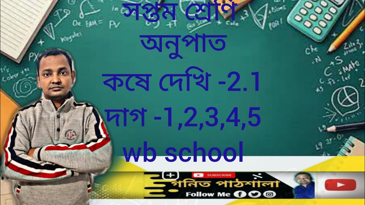 Class-7 math chapter2.1,question -1,2,3,4,5/সপ্তম শ্রেণি কষে দেখি -2.1,/wbSchool পর্ব -1