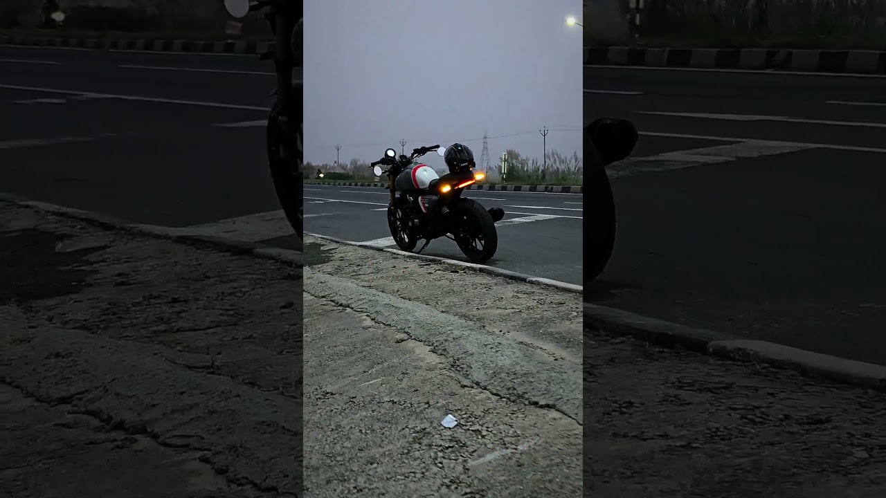 TVS RONIN NIMBUS GREY 2.0 CUSTOM EDITION FRONT AMD BACK VIEW | RONIN RIDESS | TVS RONIN MODIFIED