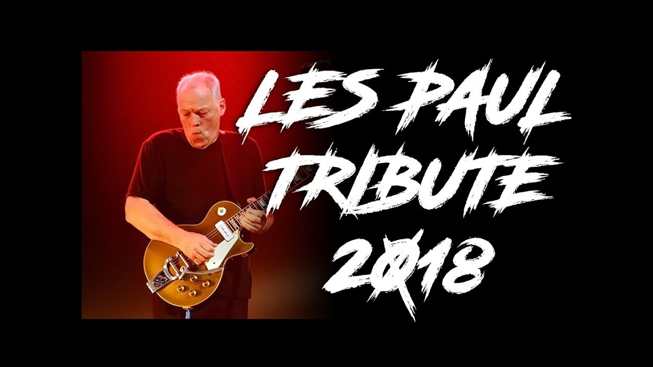 Gibson Les Paul Tribute Series 2018 playing Pink Floyd