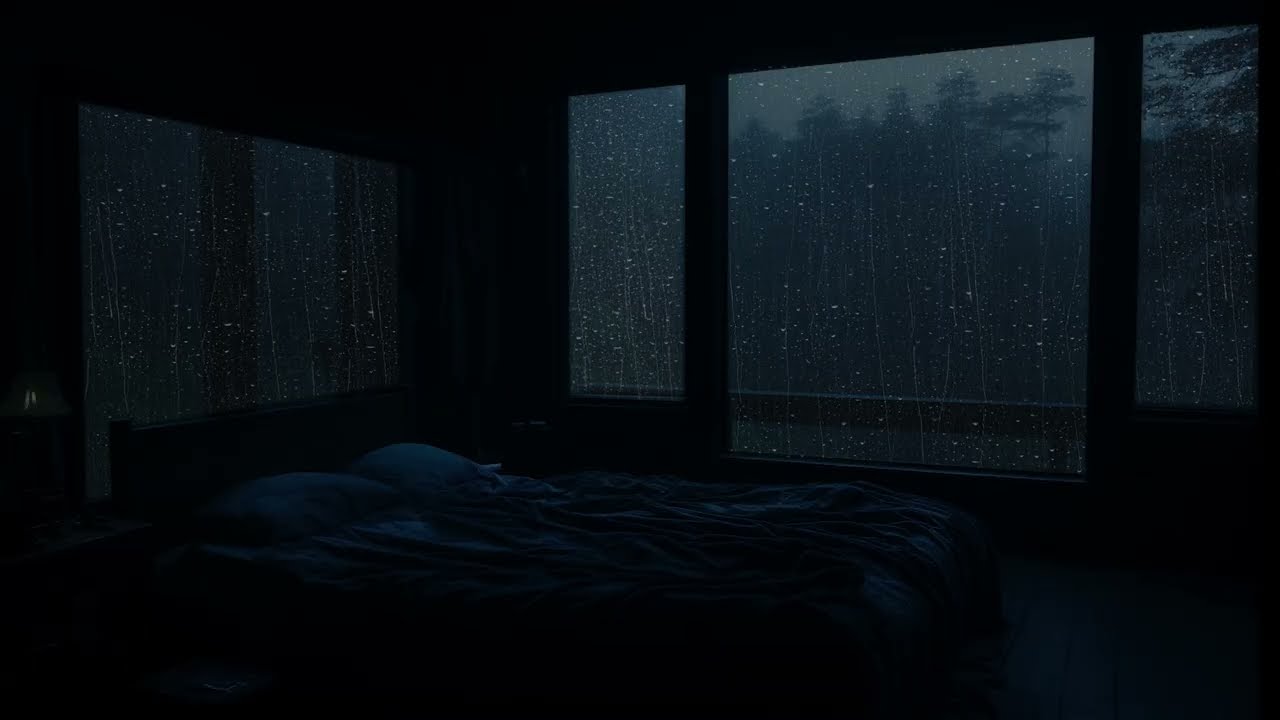 Relax Completely Tonight with Soft Rain Sounds to Reduce Anxiety and Improve Sleep Quality