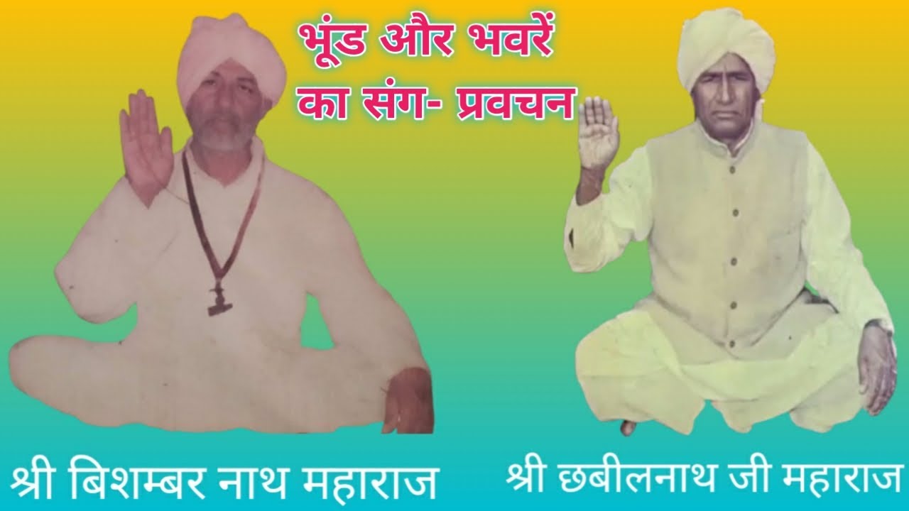 भूंड और भवरें का संग - प्रवचन ll श्री छबीलनाथ महाराज जी की आवाज में ll अलखपुरुष धाम नलवा हिसार ll