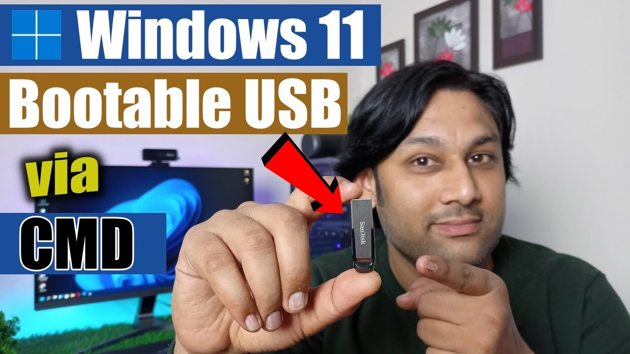 How to make Windows 11 Bootable USB Pen Drive via CMD, without Any Tool.