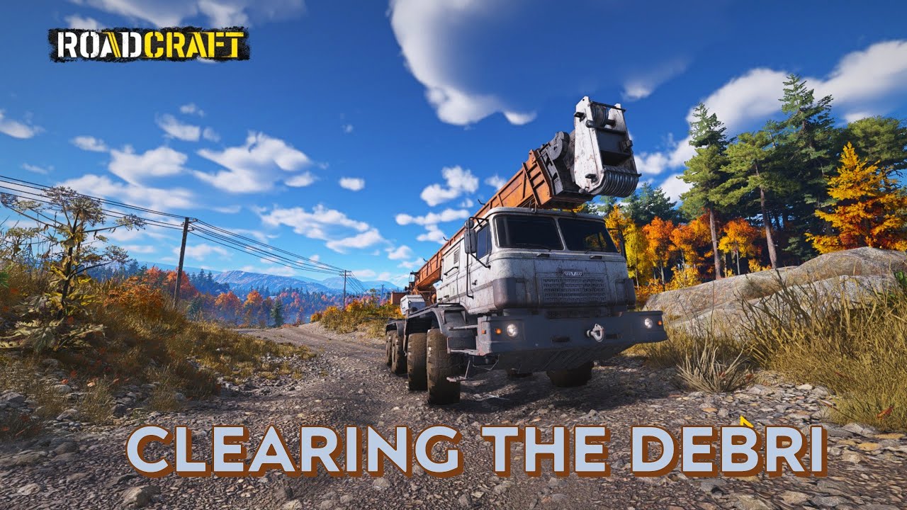 ROADCRAFT | Clearing Debris to Restore River Water Flow 🚧🌊