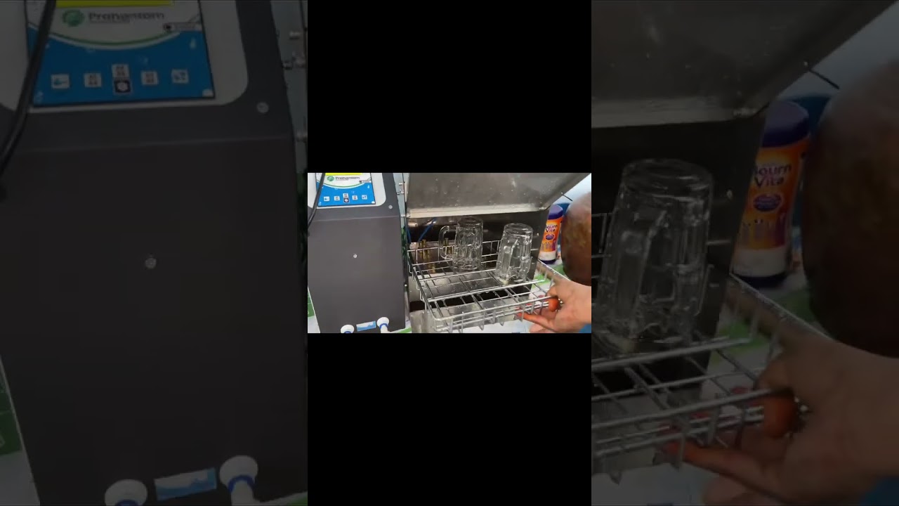 glass cleaning device/ Machinery  #glasswasher #business #cafeequipment #food  #machine
