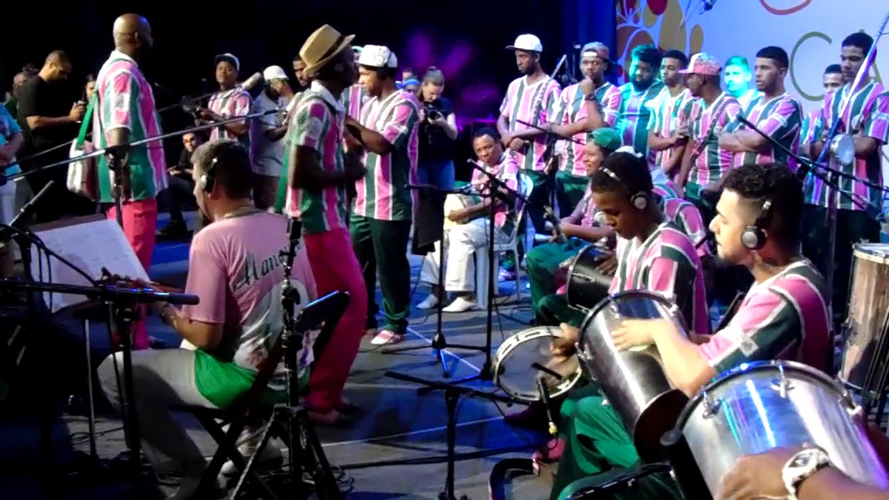 Mangueira 2018: gravação da bateria no CD do Grupo Especial 2018 - Parte I