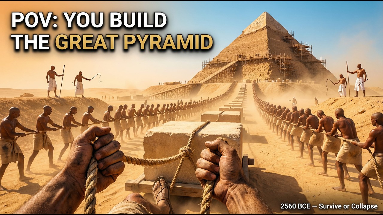 POV: You Build the Great Pyramid (2560 BCE) — Survive or Collapse
