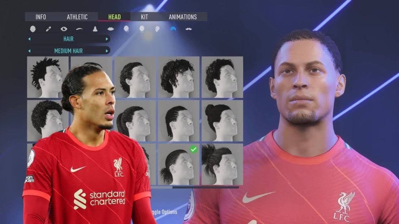 How to make Van Dijk Pro Clubs Lookalike