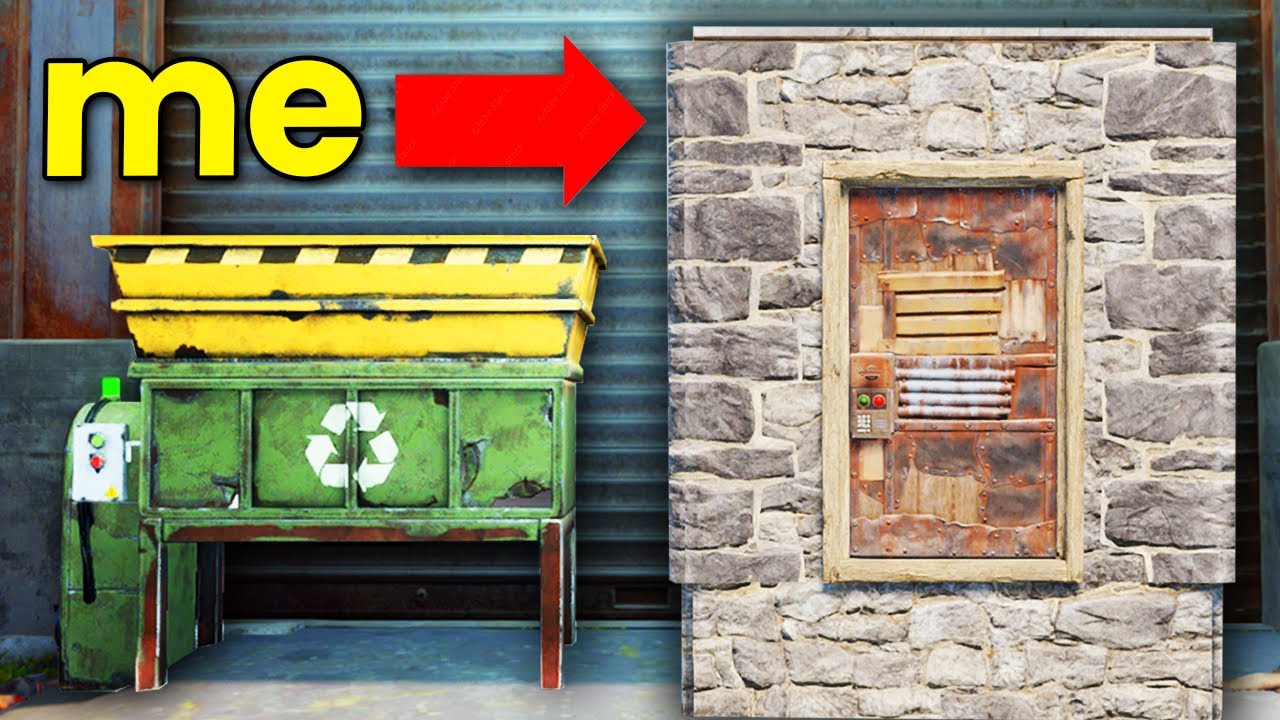 I turned Rust's New Monument into a Trap Base