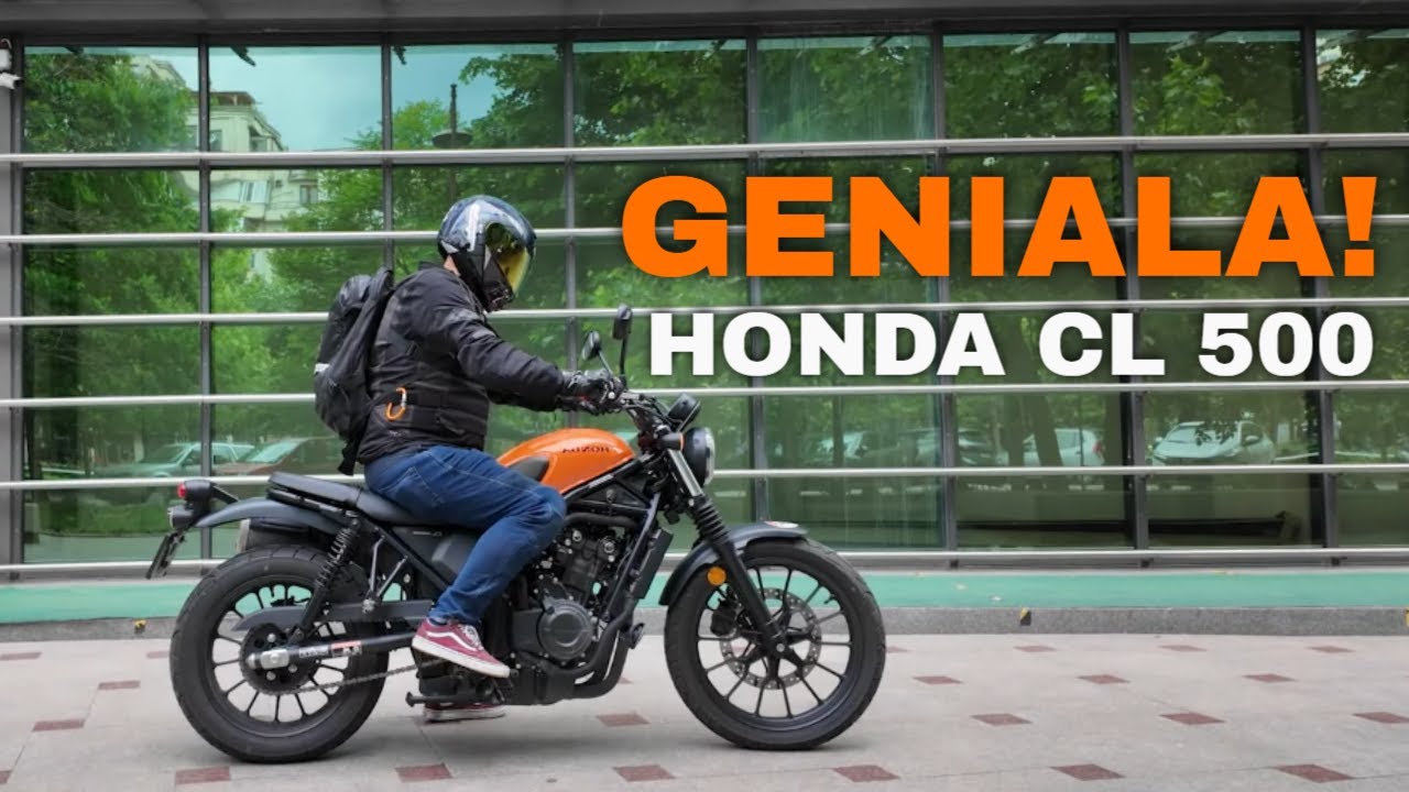 Honda CL 500 - e geniala.