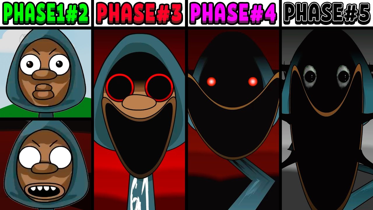 All Phases in New Incredibox Sprunki Oc of 61: From Phase 1 to Phase 5