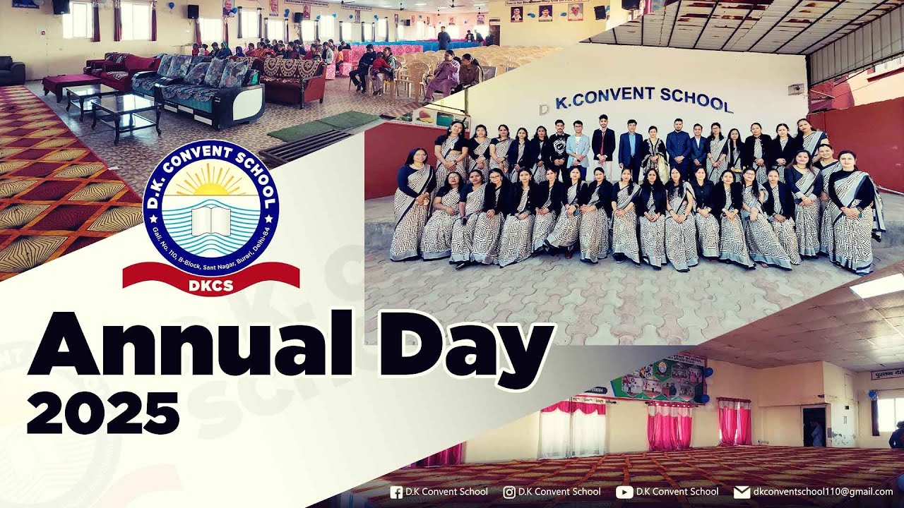 Annual Day 2025 | D.K. Convent School | Delhi India