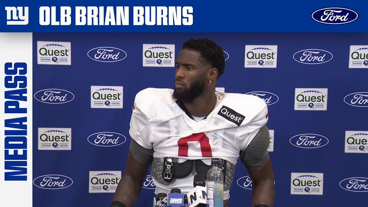 Brian Burns on Setting the Standard | New York Giants