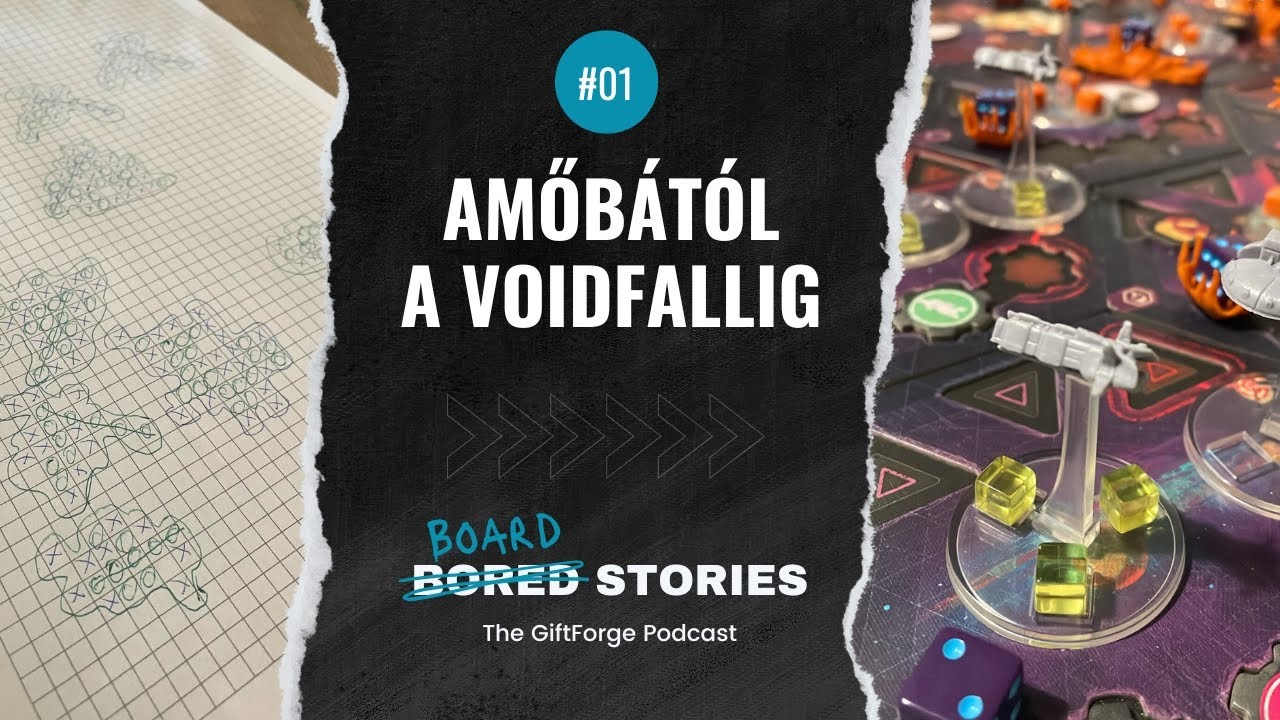Amőbától a Voidfallig. Honnan indult a társasjátékos életünk? 🔵 #01