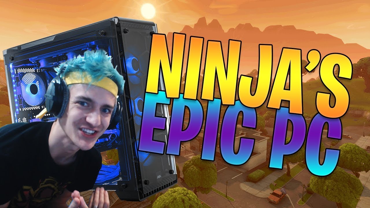 NINJA HAS AN EPIC PC SETUP!! #2 - (Fortnite Battle Royale Greatest Moments)