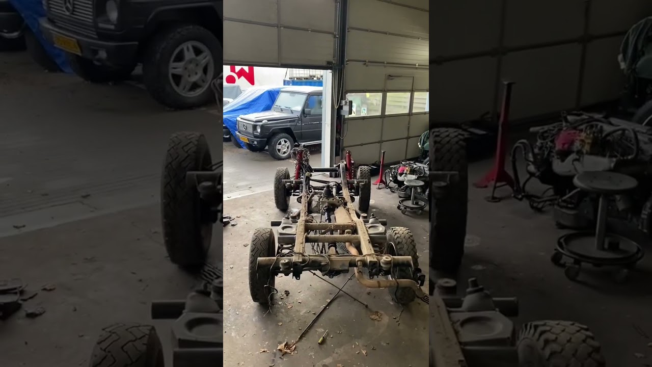 Completely Restoration G wagen G klasse G class geländewagen 280Ge part1