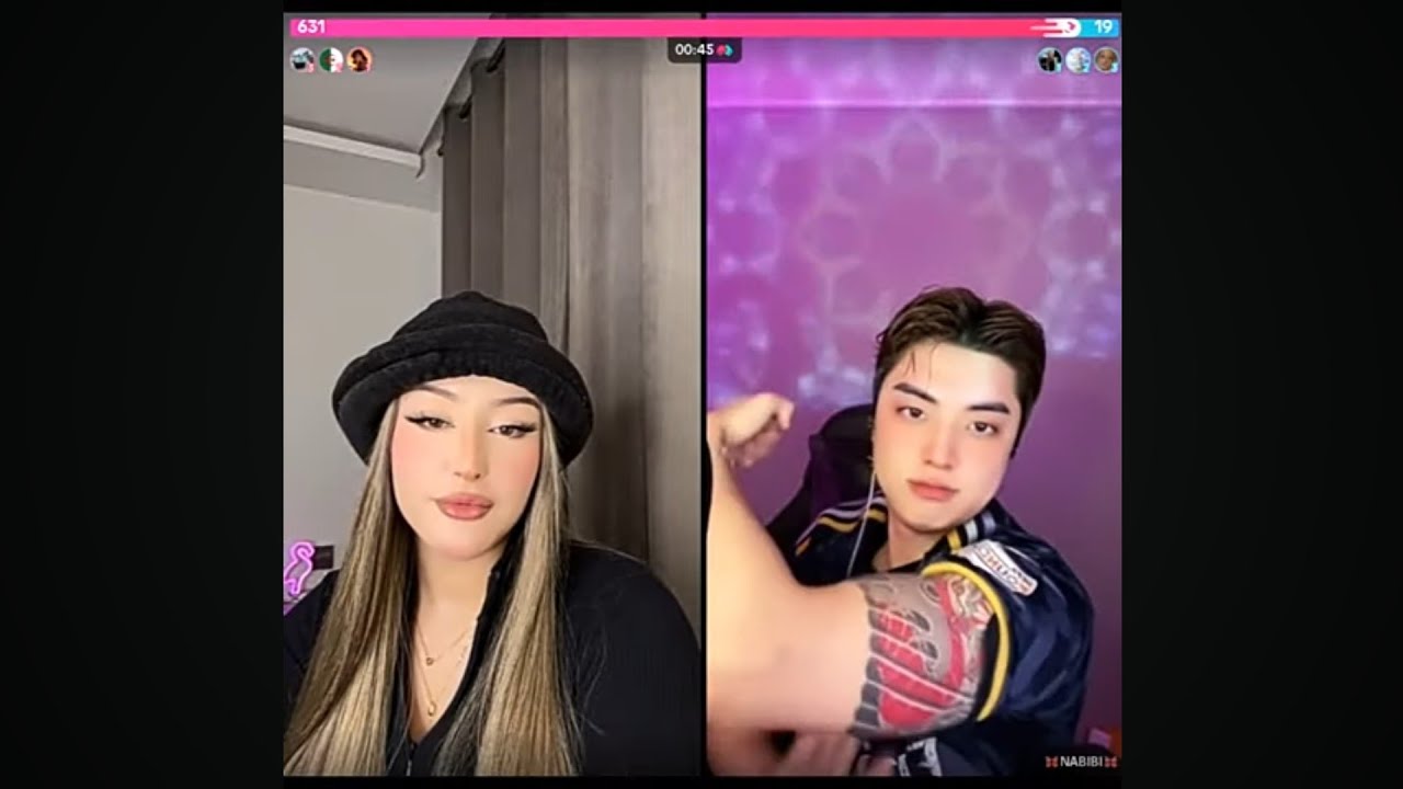 ندى الجزائرية كيست مع شب كوري فول ضحك وبعدها رباعي مع رحمة بسام وماسة وزيكو