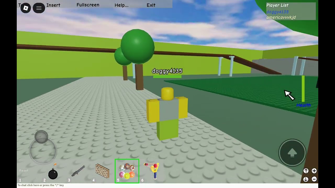 Fist time playing robot