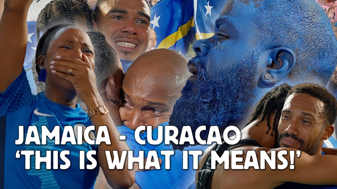 WIJ WAREN BIJ DE WEDSTRIJD JAMAICA - CURAÇAO!