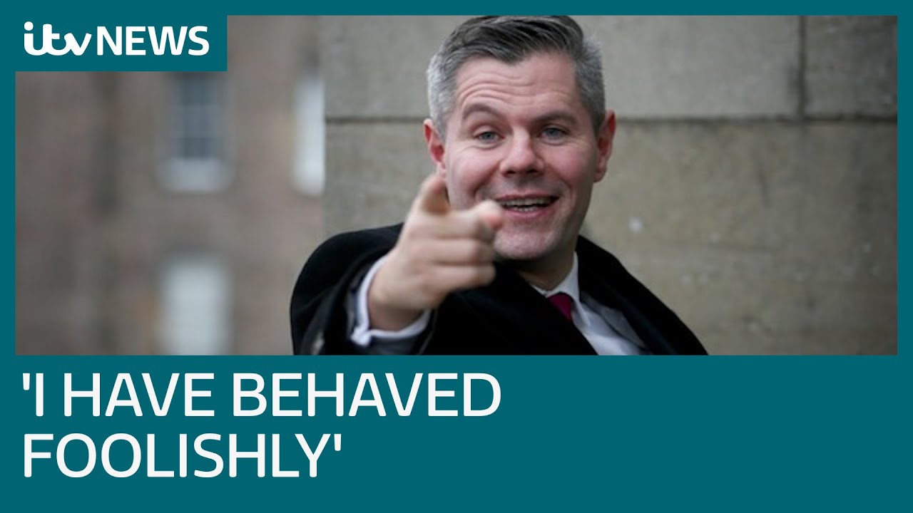 Scotland’s Finance Secretary Derek Mackay resigns over messages to 16-year-old boy | ITV News