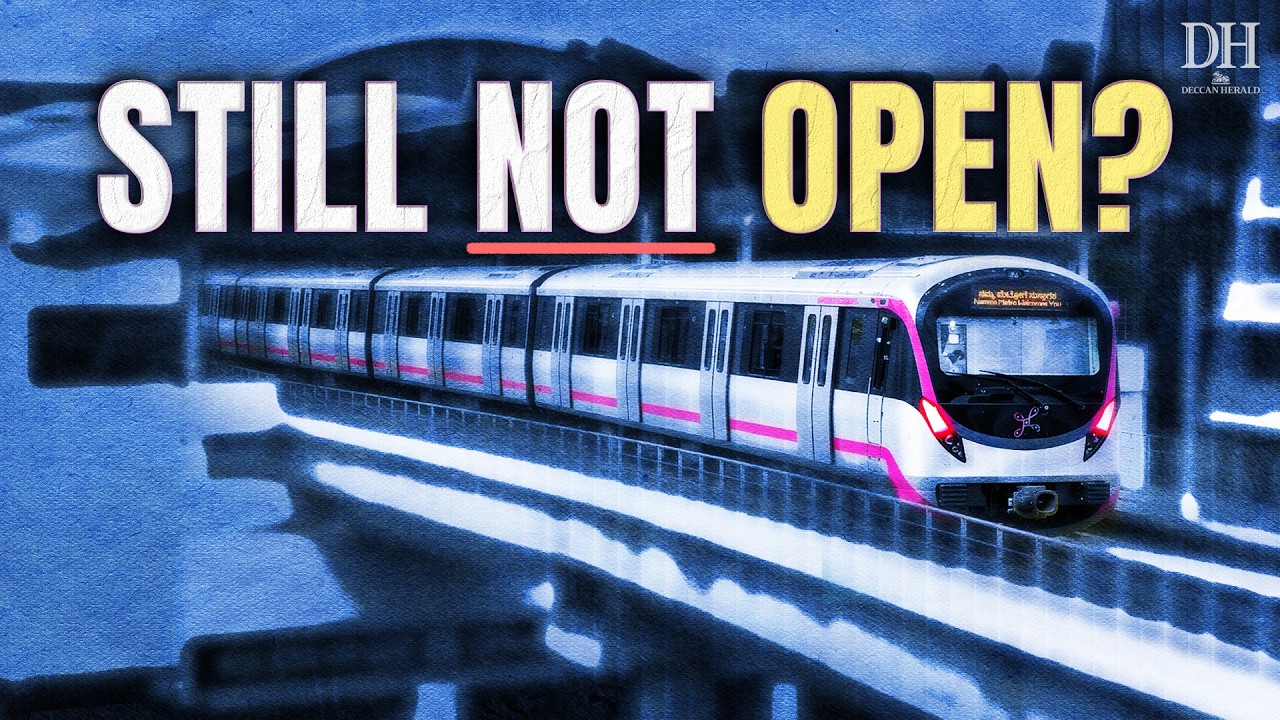 Розовая линия в Бангалоре готова. Почему Namma Metro не открывает её для пассажиров?